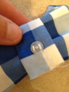 nylon snap placement